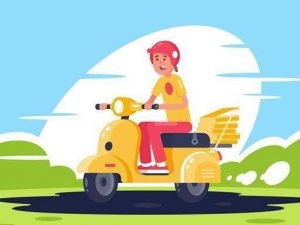 City Scooter Rides Jigsaw Puzzle Game