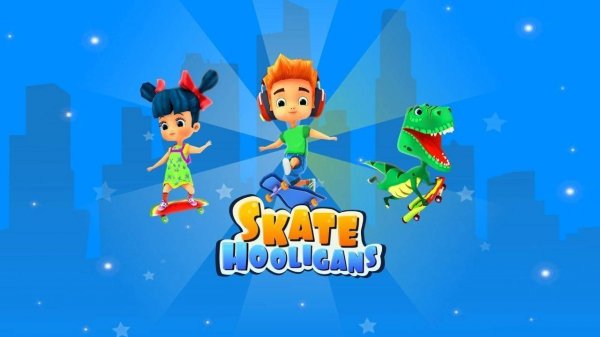 Skate Hooligans - Fun Runner Arcade Game