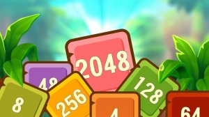 Tropical Cubes 2048: Puzzle Game