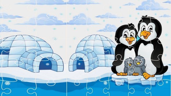 Penguins Jigsaw Puzzle Game Online - Puzzle Game