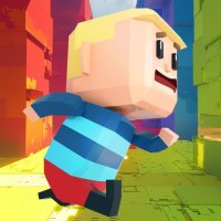 Rainbow Parkour Adventure