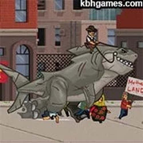 Sharkosaur Action Arcade Game