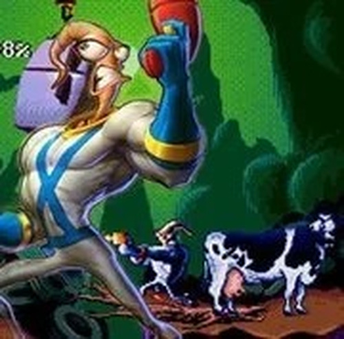Earthworm Jim Online Arcade Game