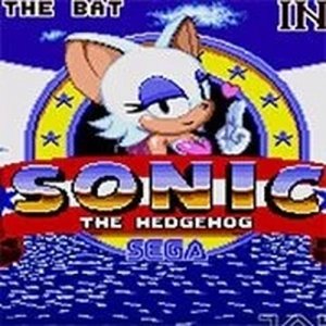 Rouge the Bat in Sonic 1 Online Arcade Game
