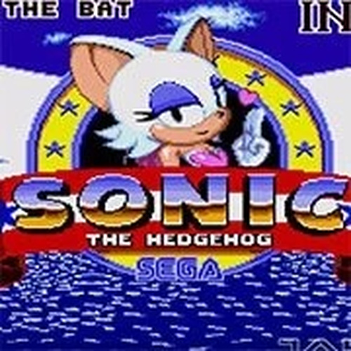 Rouge the Bat in Sonic 1 Online Arcade Game