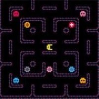 Pellet Chase Retro Arcade Game