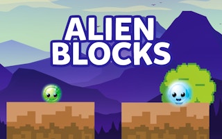 Alien Blocks: Retro Arcade Platformer