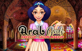 Arab Girls Dress Up Salon Makeup Game