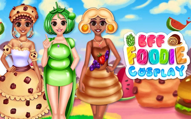 BFF Foodie Cosplay: Princess Party Game