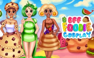 BFF Foodie Cosplay: Princess Party Game