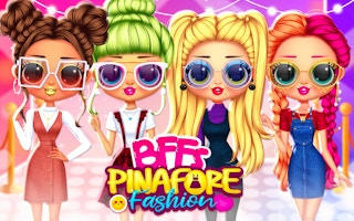 BFFs Pinafore Fashion Dress Up Game