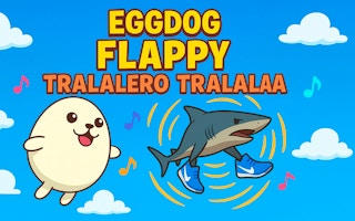 Eggdog Flappy Tralalero Tralala Arcade Game