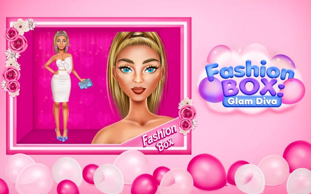 Fashion Box Glam Diva Dress Up Game