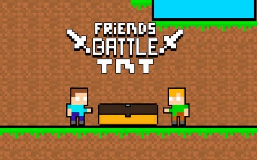 Friends Battle TNT: Catch & Collect Game
