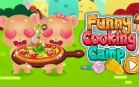 Funny Cooking Camp - Free Camping Food Game