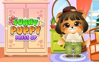 Funny Puppy Dressup Game