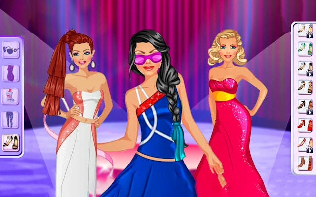Model Dress Up Makeover Games: Fashion Stylist