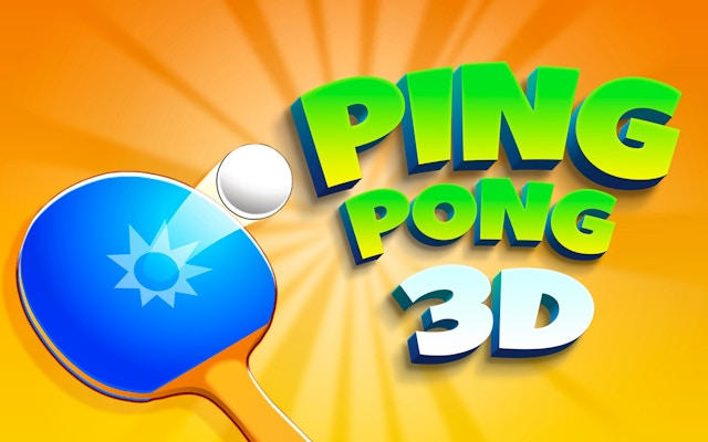 Ping Pong 3D - Online Table Tennis Game