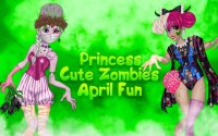 Princess Cute Zombies April Fun - Zombie Makeover Game