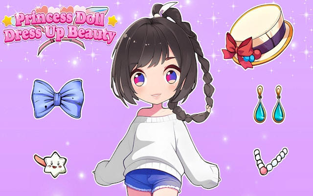Princess Doll Dress Up Beauty - Fashion Makeover Game