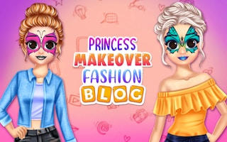 Princess Makeover Fashion Blog Game