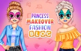 Princess Makeover Fashion Blog Game