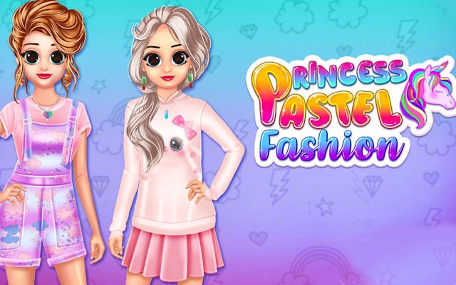 Princess Pastel Fashion Dress Up Game