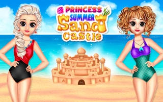 Princess Summer Sand Castle Dress Up & Beach Game