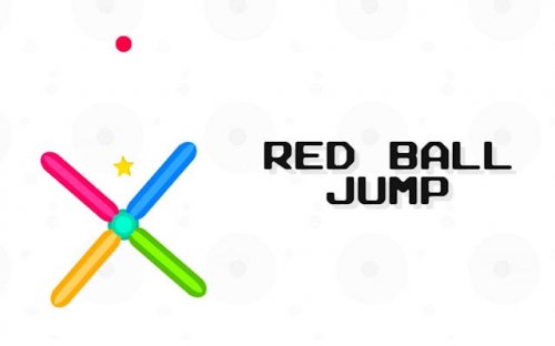 Red Ball Jump Arcade Game