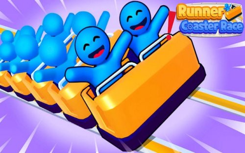 Runner Coaster Race - Free Running Arcade Game