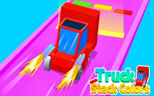 Truck Stack Colors: Parkour & Stacking Challenge