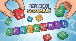 Syllable Scramble Word Puzzle Game - Word Puzzle Game